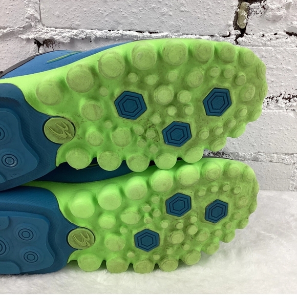 G-Defy Gravity Defyer Shoes Womens Size 8.5 Blue Veroshock Trampoline Technology - Picture 15 of 16